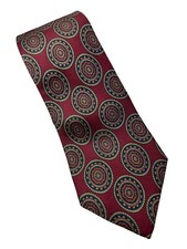 Vintage Burberrys of London Multi Color Paisley Handmade Neck Tie Silk 59  X 3.5