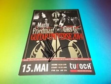 Gus G. Gitarrist Guitar signiert signed Autogramm auf Autogrammkarte in person