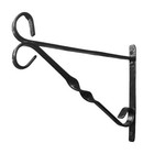 Black 10 Inch | 25cm hanging basket bracket