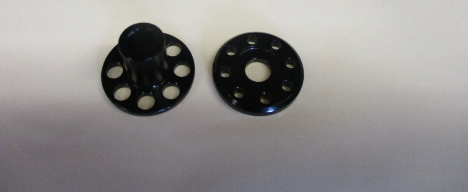 Honda CR125 2006 DOCWOB black alloy rear silencer top hat washer fitting kit