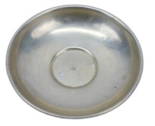 De Collection Argent Lustrant Vintage Beau Allemand Portion Plat Plaque. G26-57