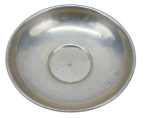 Collectible Silver polish Vintage Beautiful German Serving dish Plate. G26-57 