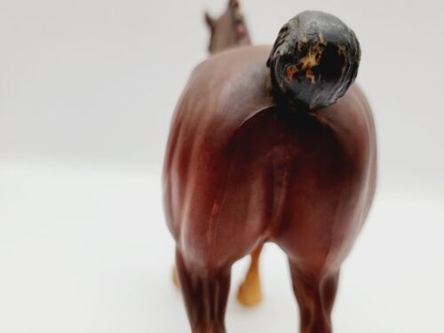 Fine Vintage Breyer Molding USA #80 Clydesdale Stallion Traditional Horse Figure - Bild 11 von 18