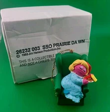 1993 Jim Henson Productions Grolier Christmas Ornament Prairie Dawn 26232 003