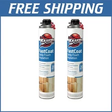 Closed Cell Expanding Polyurethane Foam - Eco-Friendly Insulation Kit, 2x27.1 oz