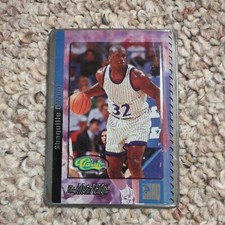 BASKETBALL CARD CLASSIC THE METAL EDGE SHAQUILLE O'NEAL SHAQ STORY