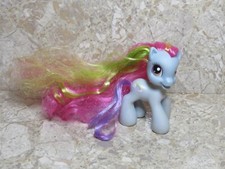 Hasbro My Little Pony 2008 Rainbow Dash Rare Super Long Hair MLP Toy