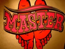 SEX MASTER VINTAGE 1970's FUNNY IRON ON TRANSFER -NICE, B-22