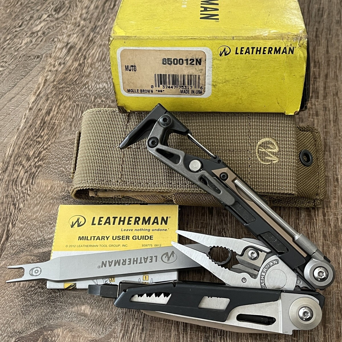 LEATHERMAN MUT レザーマン MUT マルチツール LEATHERMAN (レザーマン) MUT-Utility 銃器分解ツール付属