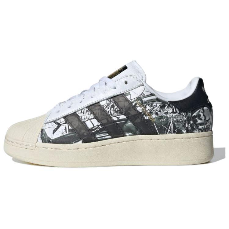 adidas Star Wars x Nanzuka x Superstar XLG R2-D2 and C-3PO IF9249