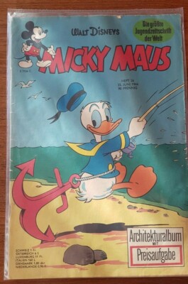 Mickey Mouse/Booklet No. 26 1966/Original from 25.06.1966 in condition 2