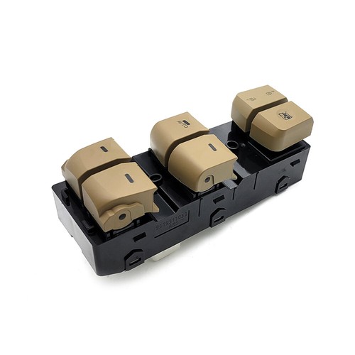 NOVAPARTS-Beige Master Power Door Window Switch Left Driver Side Only For Auto For 2011 2012 2013 2014 2015 Hyundai Elantra 93570 3x000