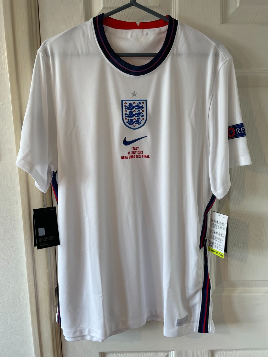 England Authentic 2020 (2021) UEFA Euros Final Shirt XL BNWTs