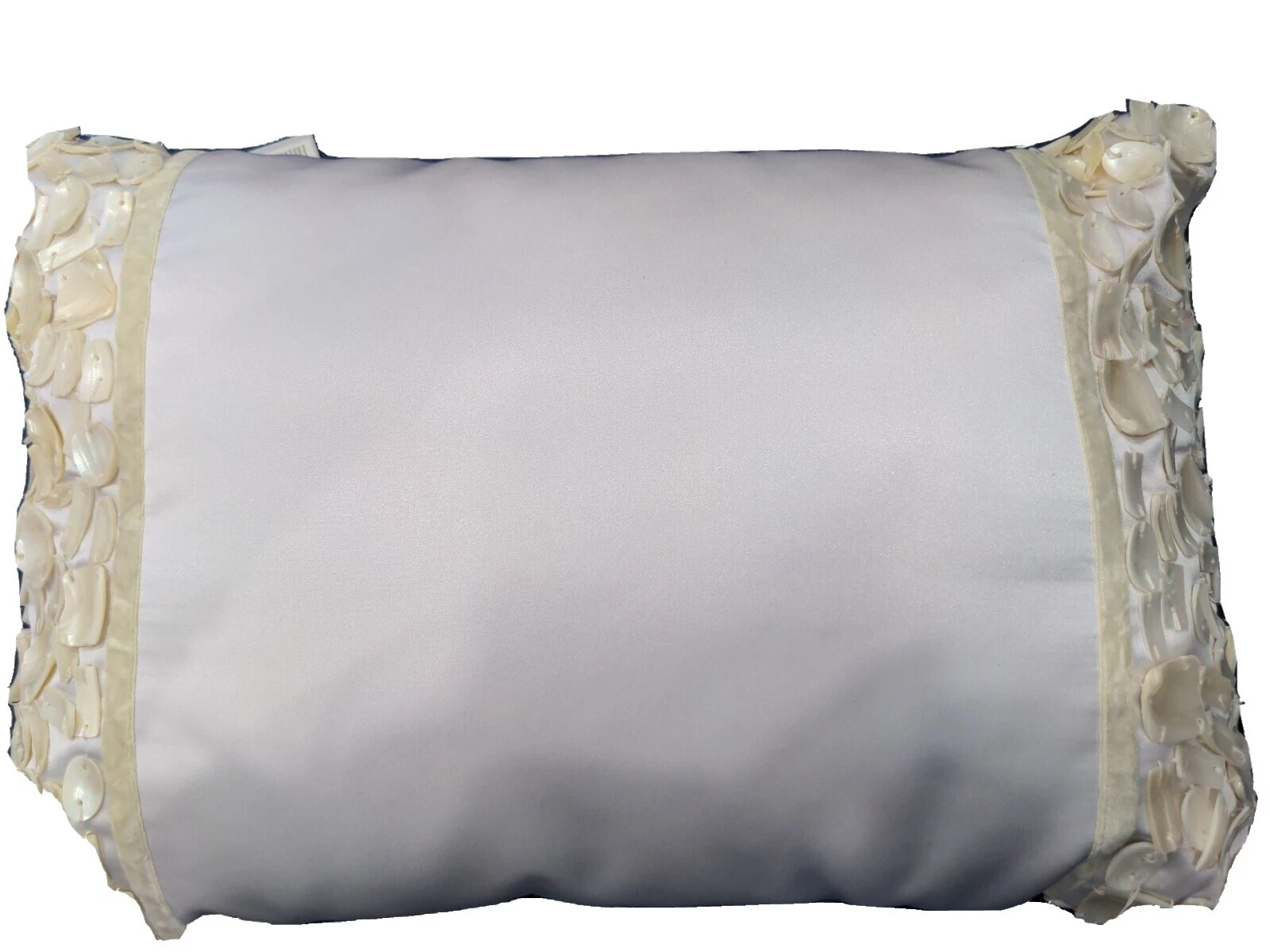 Almohadas de Decoración para el hogar floral blanca de Rayón