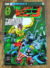 1992 DC Impact Comics The Web #12 VF/VF+