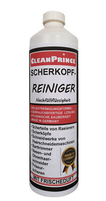 Scherkopfreiniger Reinigungsstation Reiniger für Scherkopf Rasierer 1 Liter