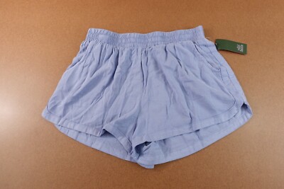 Wild Fable Womens Size Medium Periwinkle Blue Pocketed Pull On Shorts NWT