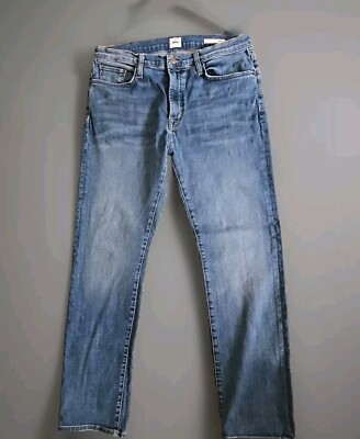 EDWIN Elin Attune Straight Jeans Womens 31 Blue Stretch Denim   C1