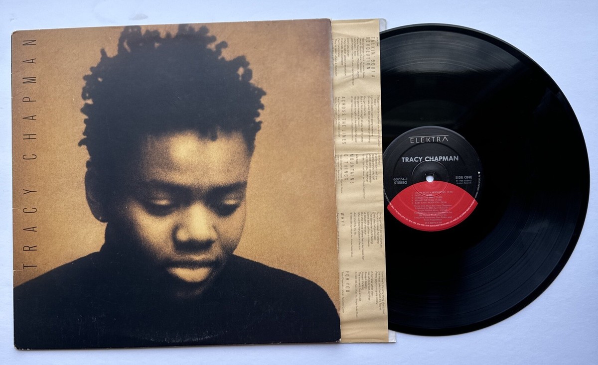 TRACY CHAPMAN Self-Titled LP ORIG 1988 Elektra 60774-1 Variant-8