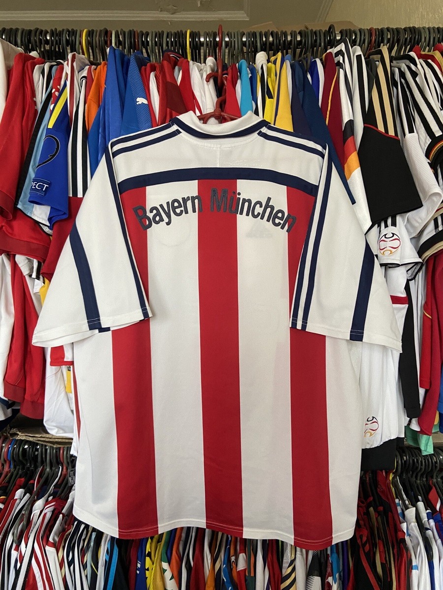 BAYERN MÜNICH 2000 2001 AWAY FOOTBALL SHIRT SOCCER JERSEY ADIDAS