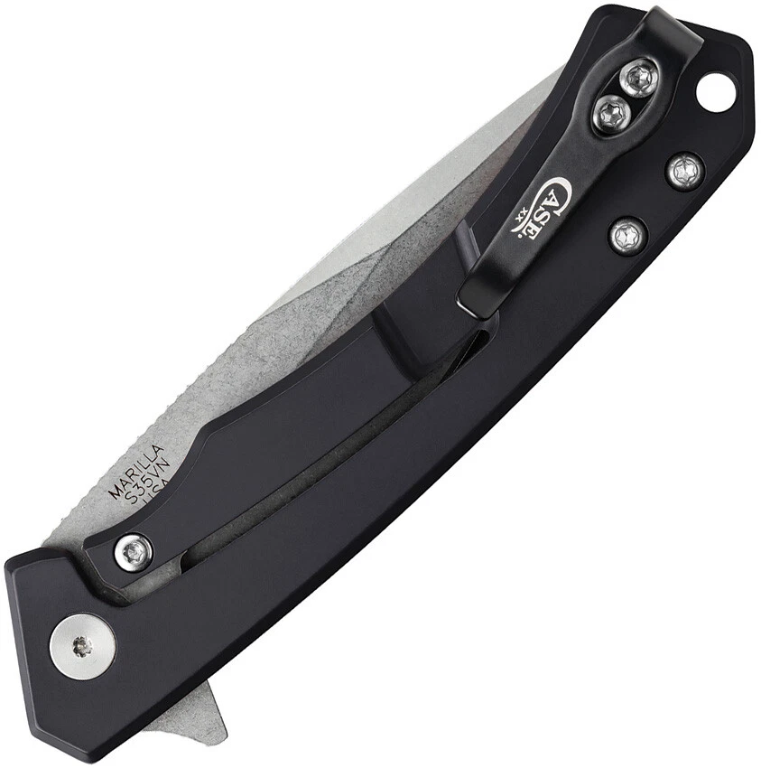 Case Cutlery Marilla Framelock White CF & Aluminum Folding S35VN Knife 25894 - Image 2 of 4