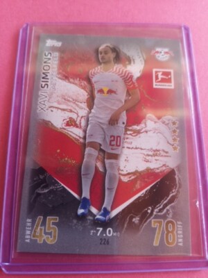 Topps 2023/2024 Match Attax Bundesliga 23/24 Karte Nummer 226 Xavi Simons