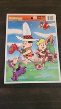 The Flintstone Kids Frame Tray Puzzle Golden 1987