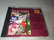  Isaac Stern - Henri Dutilleux • Sir Peter Maxwell Davies - cd