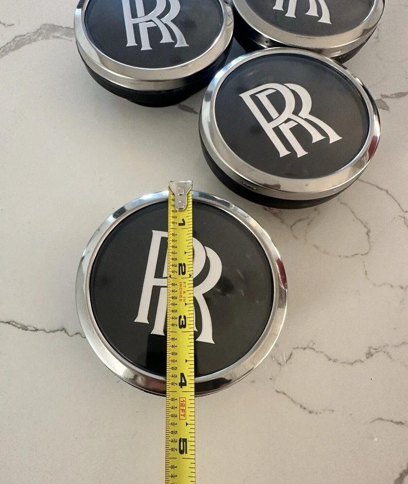 Juego de 4 ruedas flotantes Rolls Royce Ghost Wraith Cullinan 6891936 tapa central Foto 2 de 2