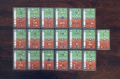 Scythe Automa 19 Cards (Complete Set) Official Extra/Replacement Game ...