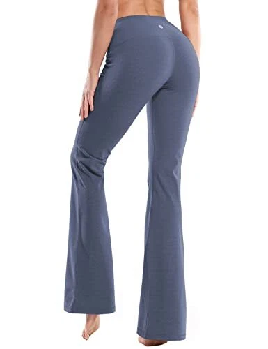 Bubblelime 2931333537 4 Styles Womens High Waist Bootcut Yoga Pants - Basic  Nylo