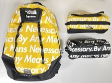 Supreme Backpack North Face Any Means Necessary Canister Bag 2015 Lot Set of 3