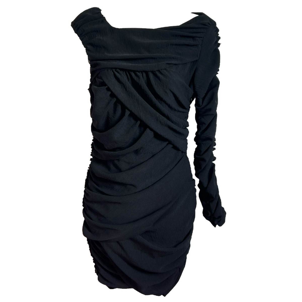long sleeve navy velvet dress MACloth Mermaid Long Sleeves Velvet Royal Blue Prom Dress V Neck Formal Evening Gown Custom Color / Above Knee / US6