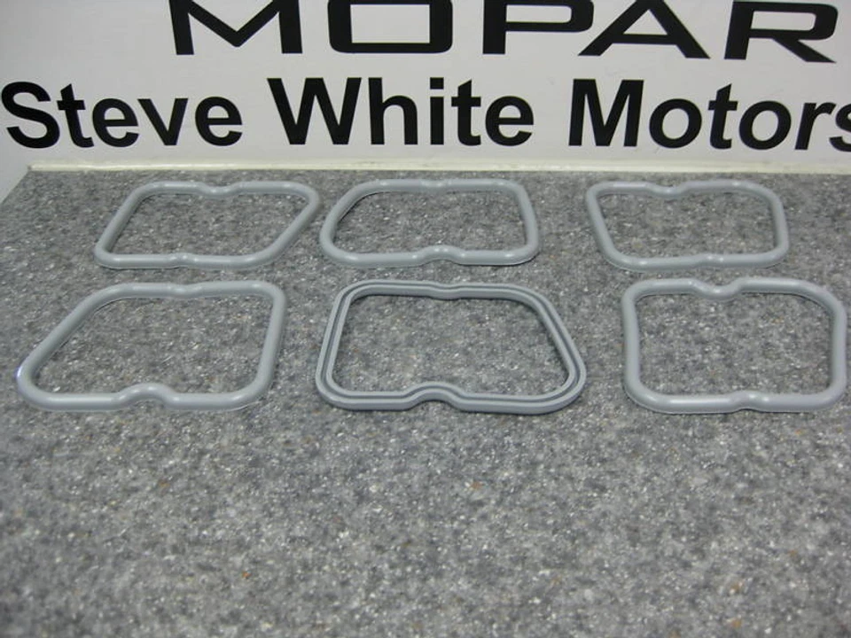 Dodge Ram Cummins 97-98 Diesel Válvula Cubierta Junta Mopar OEM Juego de 6 Mopar Nuevo Foto 2 de 3