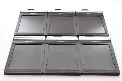 Lote de 6 soportes de película de corte Fidelity Elite 4x5 gran formato SB - Imagen 3 de 5