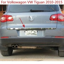 Passend für VW Tiguan, Baujahre 2010–2015 Kofferraum-Ladekantenschutz Silber