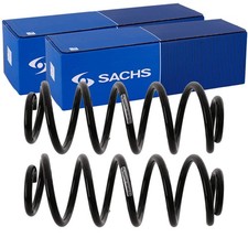 2X SACHS FAHRWERKSFEDER FEDERN HINTEN passend für OPEL ASTRA