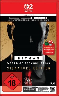 Hitman World of Assassination Signature Edition Nintendo Switch 2 Spiel NEU OVP