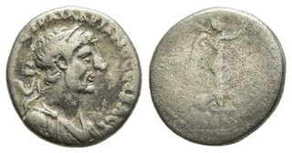 FITZ CAPPADOCIA CAESAREA HADRIAN HEMIDRACHM ROMAN PROVINCIAL SILVER @NON1328