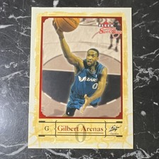 Fleer Gilbert Arenas Washington Wizards 2004-05 Sweet Sigs Base Set Card #54