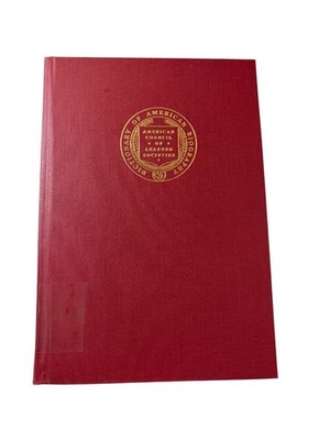 Dictionary American Biography Vol II Brearly-Cushing 1974 Scribner's Reference