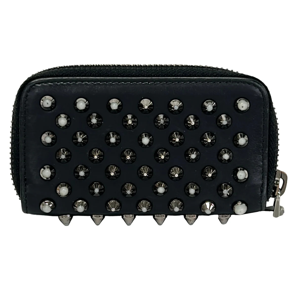 Christian Louboutin Key Case Black Leather - Gem