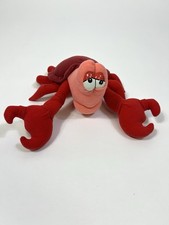 Disney Vintage The Little Mermaid Sebastian 12  Plush 