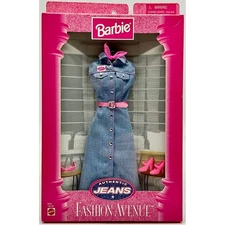 1997 Mattel Barbie Fashion Avenue-Authentic Jeans Asst. 19179 BRAND NEW