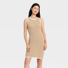 Women Crochet Mini Sweater Dress - A New Day