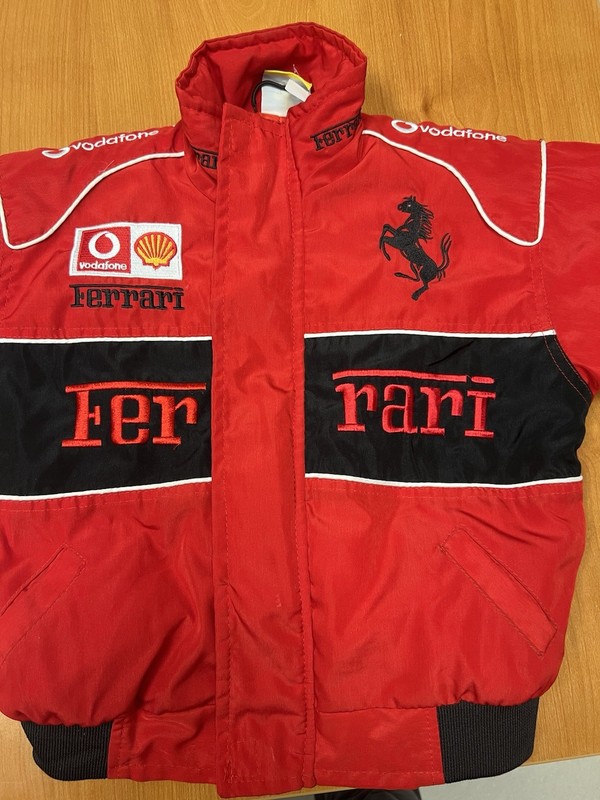 Vintage Ferrari F1 Formula 1 Bomber Jacket (Children’s Small)