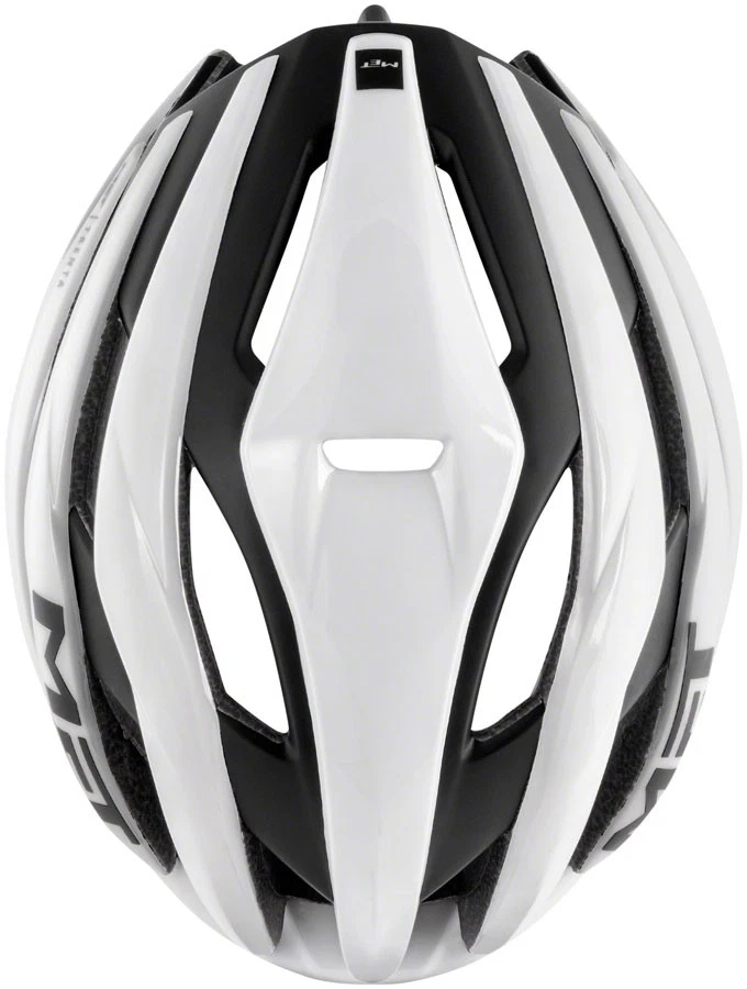 Casco MET Trenta MIPS Road Tri/TT moldeado EPS mate/blanco brillante/negro, pequeño Foto 4 de 4