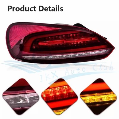 Pair LED Taillights Rear Lights Brake Reverse Lamps x For VW Scirocco 2009-2014