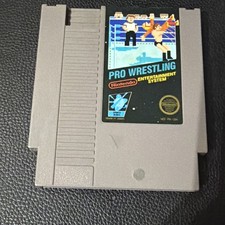 Nintendo Game Cartridge Pro Wrestling Cart Only  5-Screw