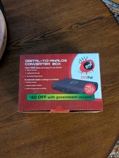 DTV Pal Receiver: Digital-to-Analog TV Converter Box (Brand New)